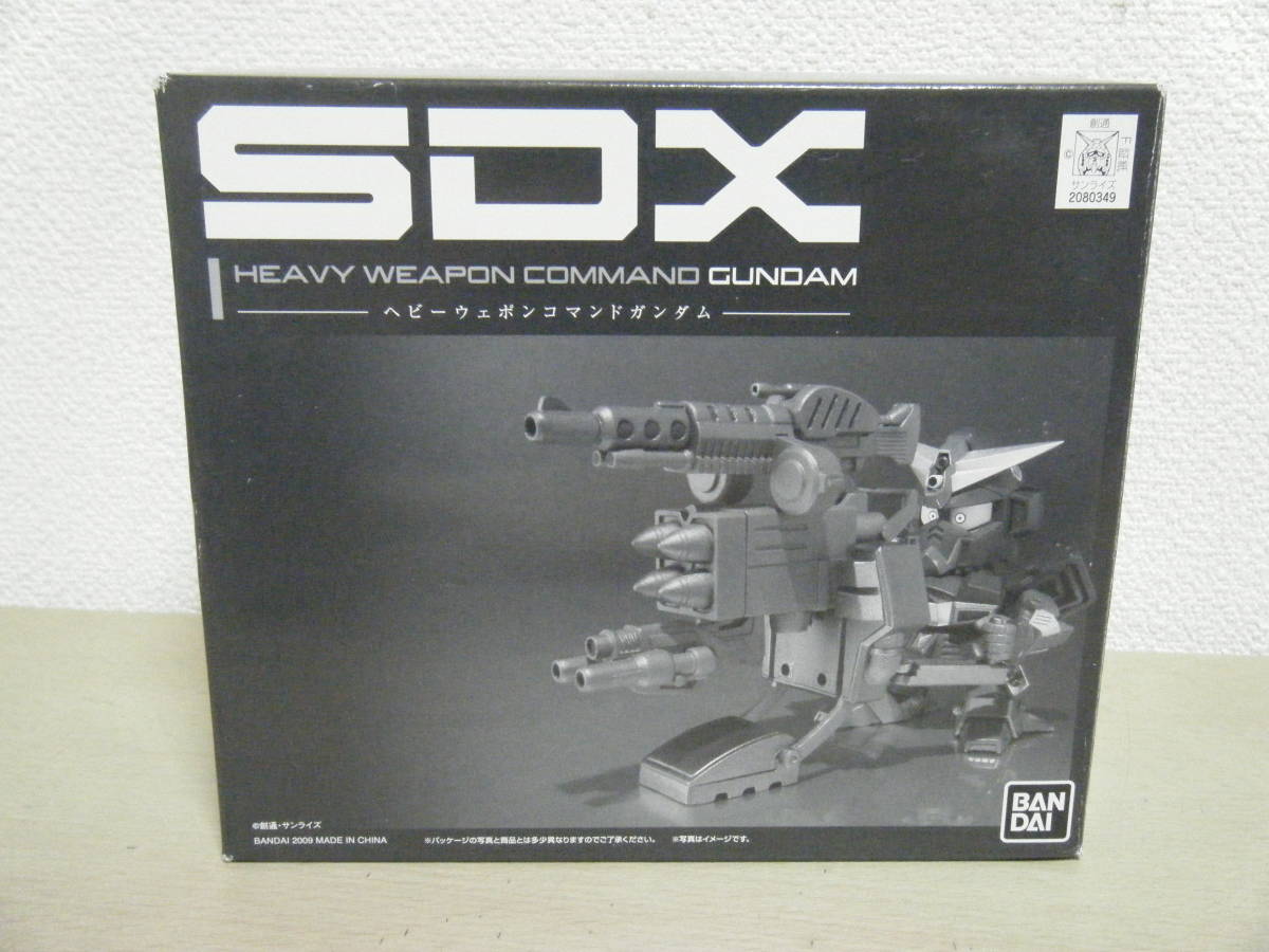 【未使用に近い】1円～未使用 魂ウェブ限定 SDX ヘビーウェポンコマンドガンダム SDガンダム GARMS バンダイ 超合金 フィギュアの