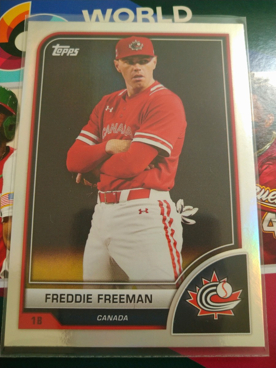 未使用】2023 Topps World Baseball Classic WBC FREDDIE FREEMAN