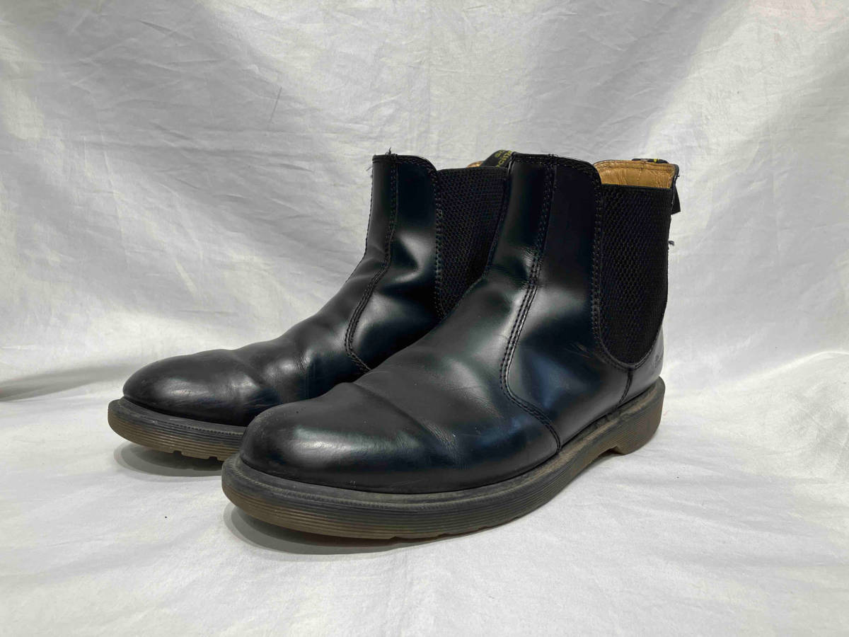 Dr.Martens ドクターマーチン サイドゴアブーツ UK9 ブラック 中古】dr
