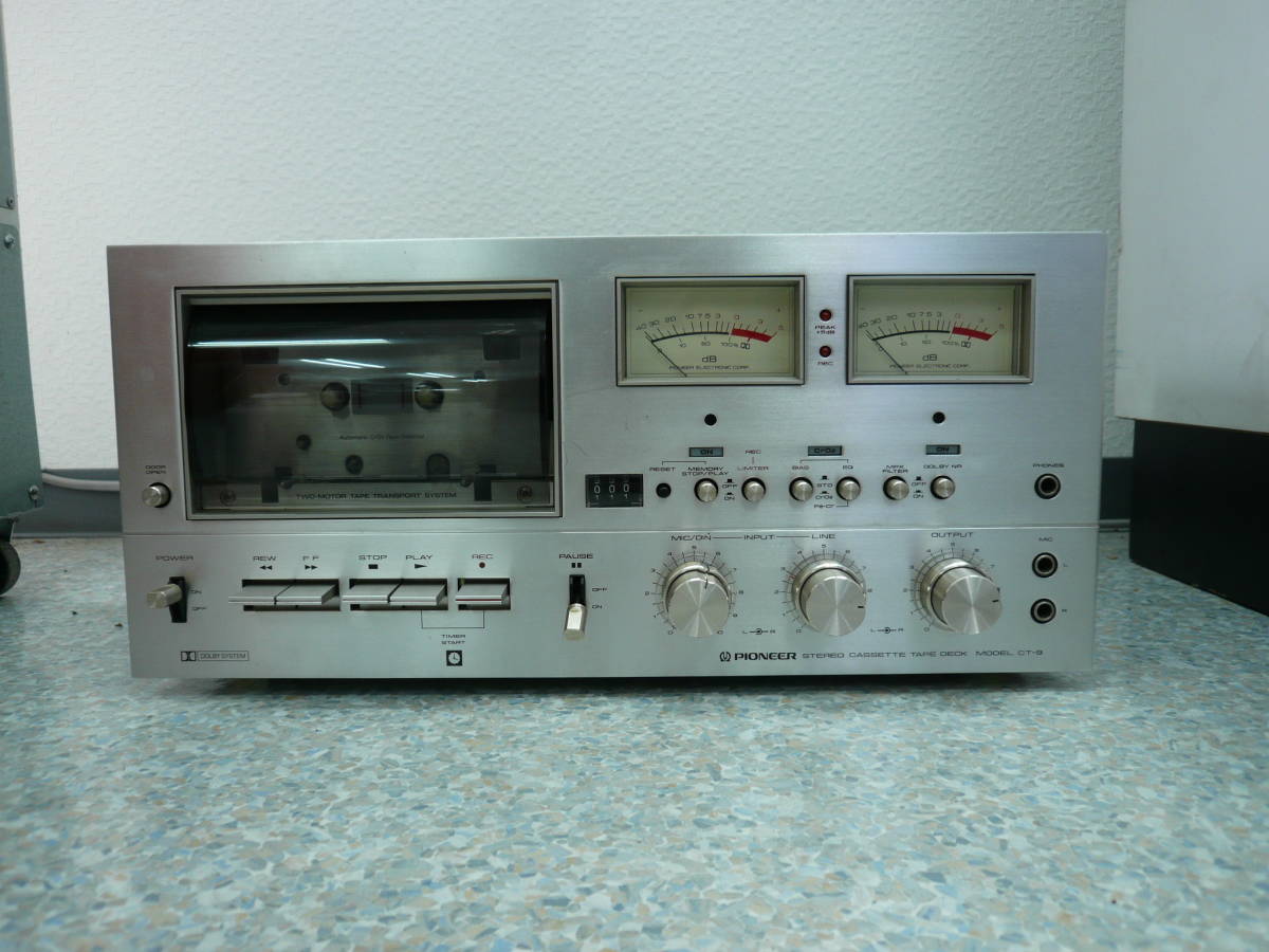 PIONEER STEREO CASSETTE DECK CT-7 【品1】 pioneer ct-7の