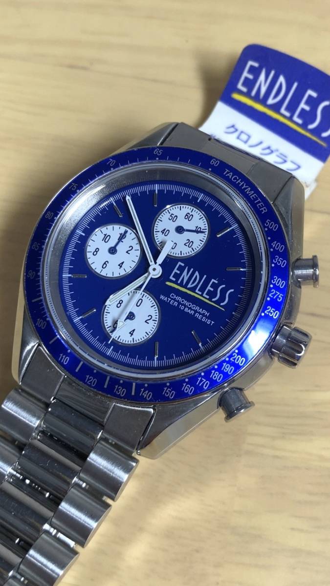 目立った傷や汚れなし】エンドレス クロノグラフ ENDLESS CHRONOGRAPH 