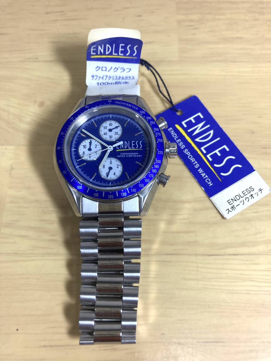 目立った傷や汚れなし】エンドレス クロノグラフ ENDLESS CHRONOGRAPH 