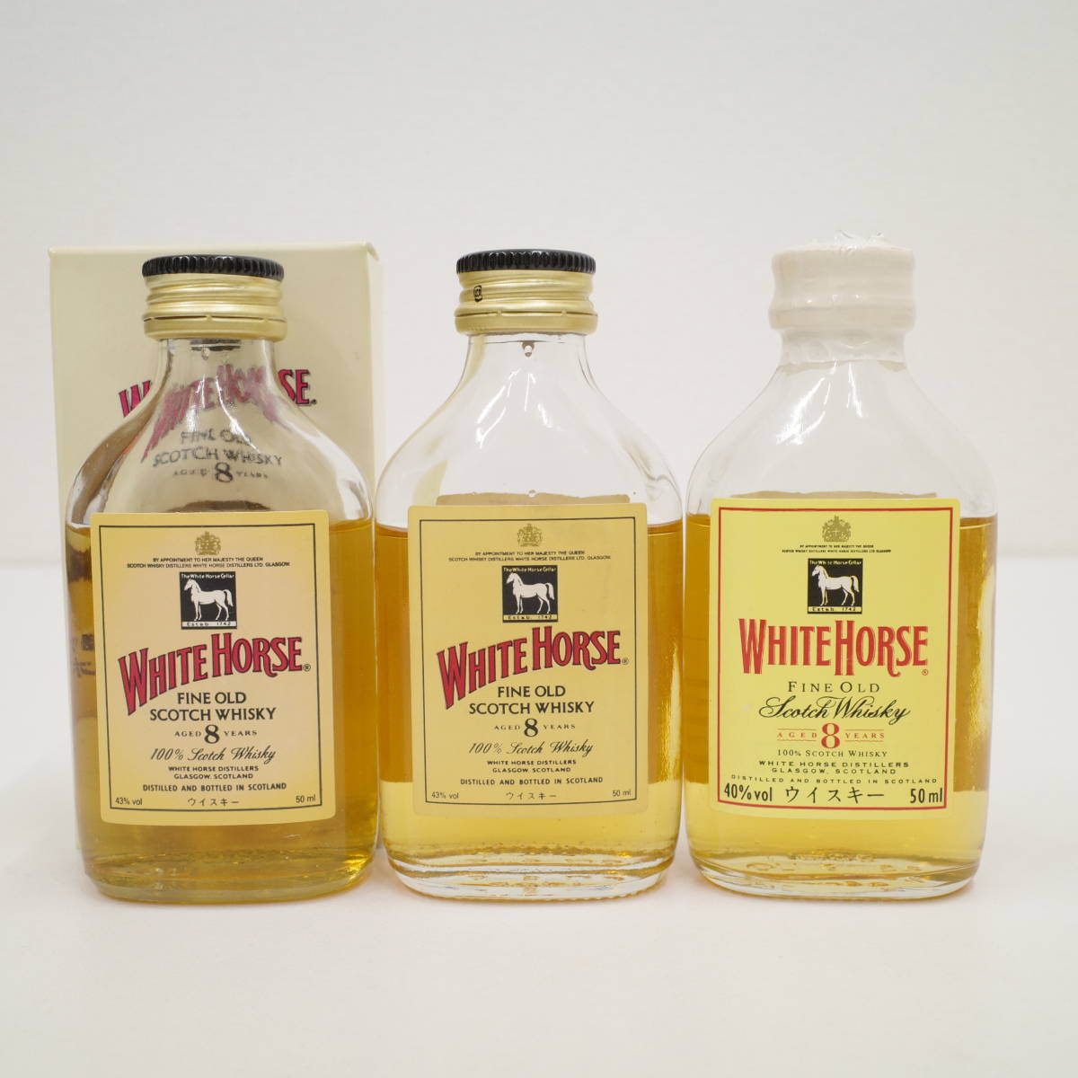 WHITE HORSE GLEN ELGIN ホワイトホース ウイスキー 箱付 未使用 WHITE HORSE GLEN ELGIN ホワイトホース ウイスキー 箱付 未使用