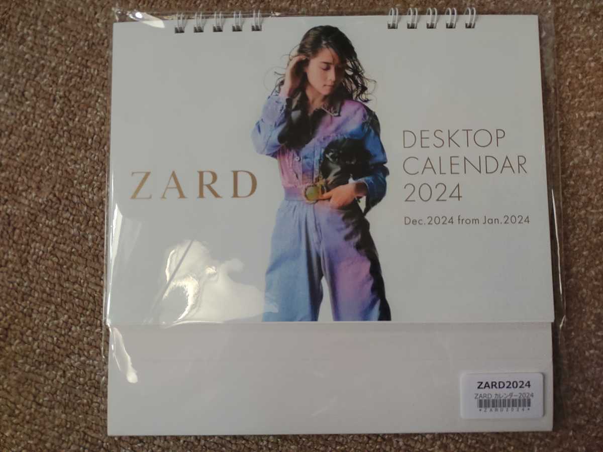 未使用】ZARD 2024 卓上 カレンダー 未開封 坂井泉水 Desktop Calendar 