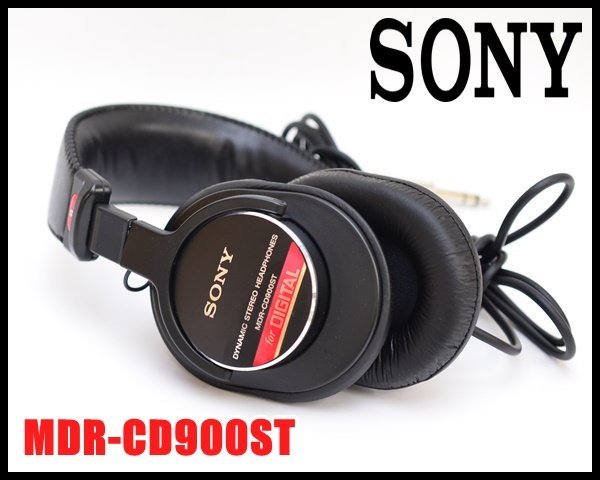 Sony ダイナミック ステレオ ヘッドホン MDR-CD900ST SONY(ソニー