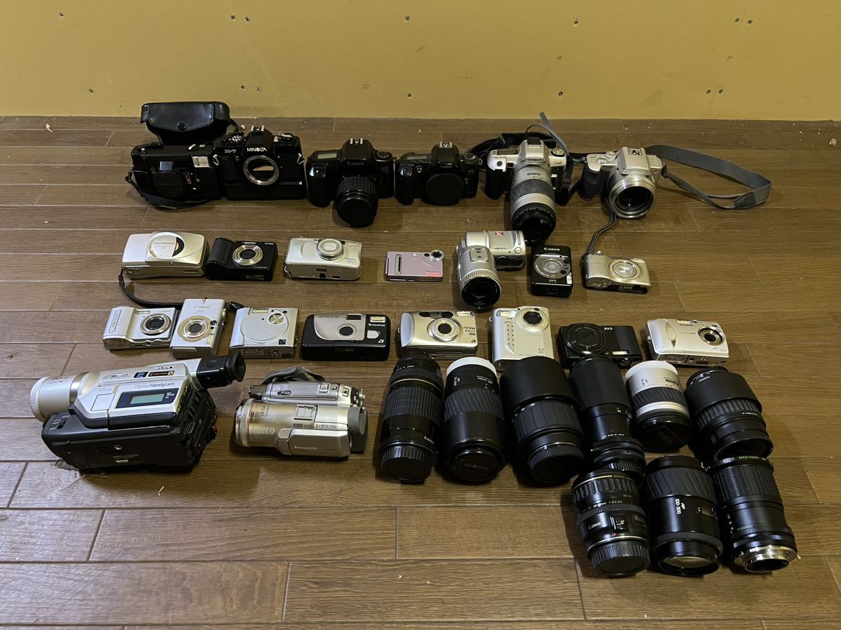 MINOLTA •RICOH•NIKON デジタルカメラビデオ10コ MINOLTA •RICOH•NIKON デジタルカメラビデオ10コ