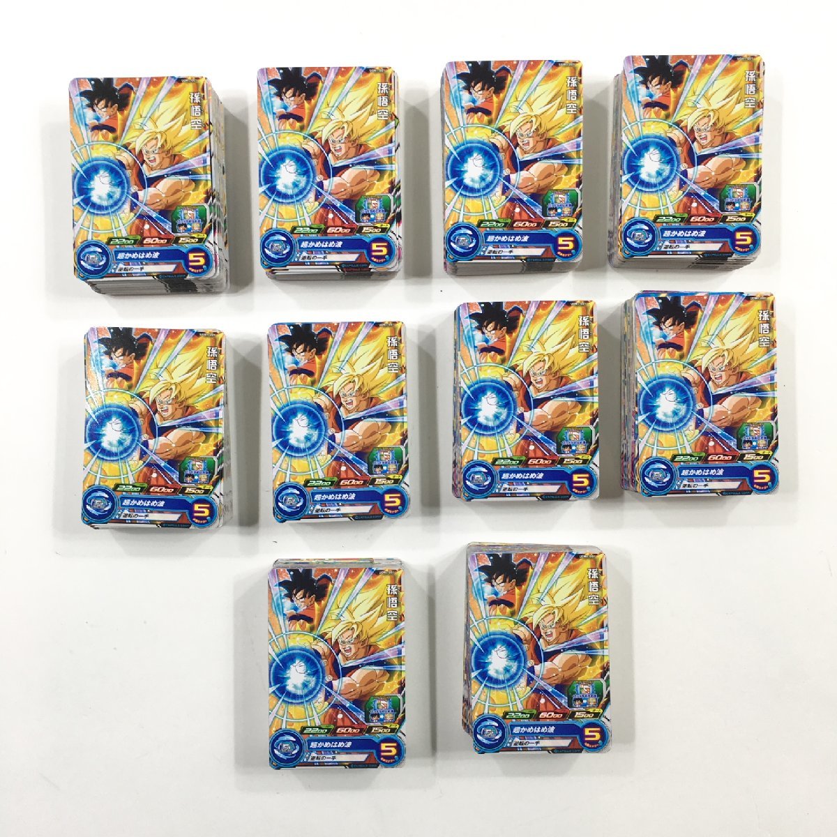 ドラゴンボールヒーローズ　コモンレア大量5000枚セット