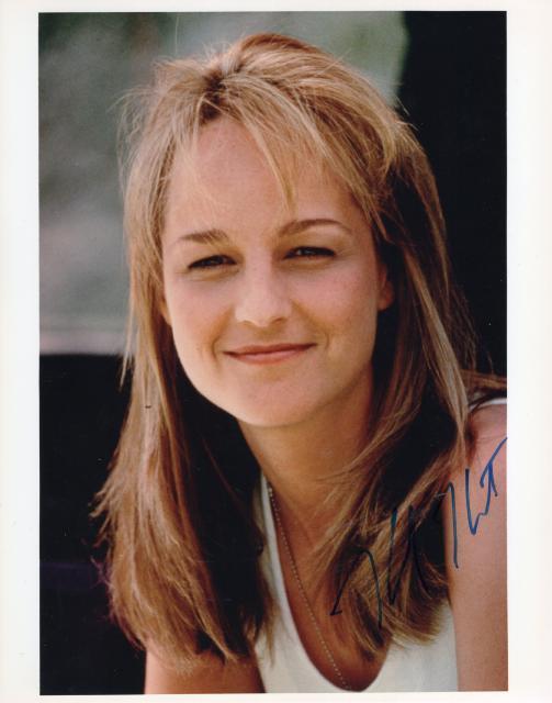 ハリウッド女優　ヘレン・ハント　女優サイン入り8Ｘ10 フォト　証明書付き 目立った傷や汚れなし】【UACCRD】ヘレンハント直筆サイン□恋愛小説家