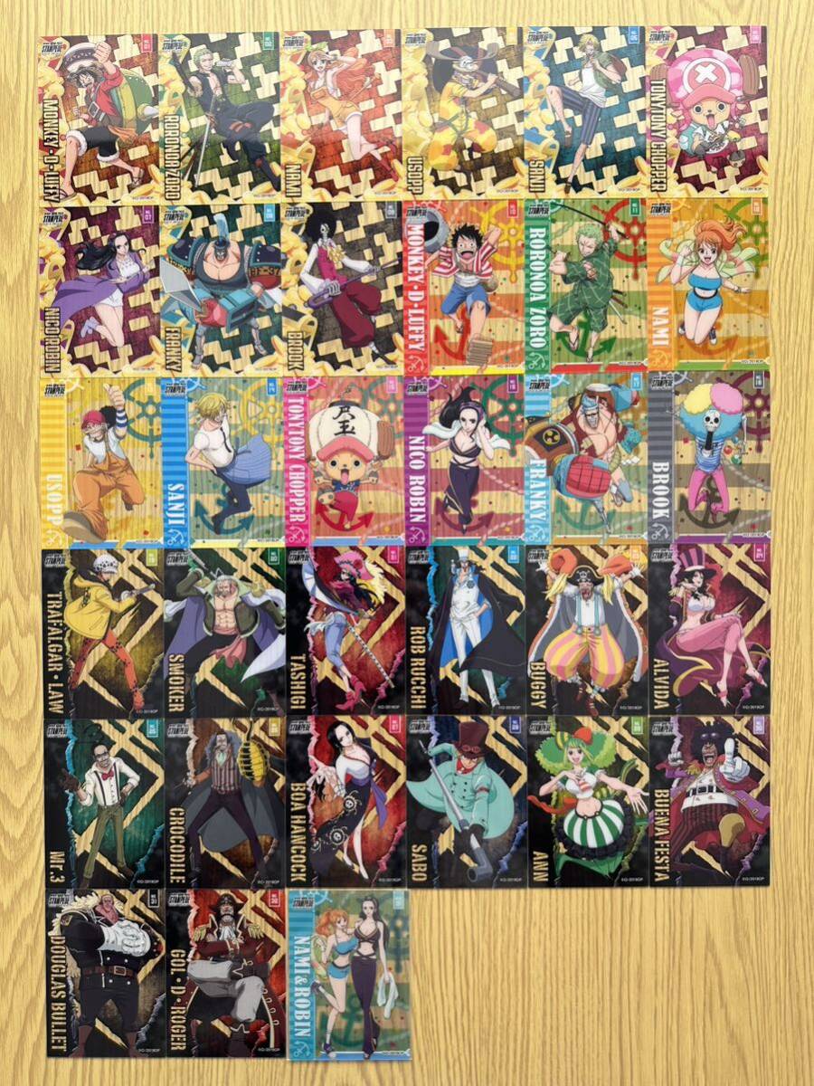ONEPIECE クリアカードコレクションガム STAMPEDE ナミ ロビン ONEPIECE クリアカードコレクションガム STAMPEDE ナミ ロビン