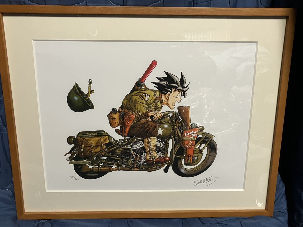 【激レア】額装品　ドラゴンボール　イラスト大E 鳥山明　DRAGONBALL 激レア】額装品 ドラゴンボール イラスト大F 鳥山明 DRAGONBALL