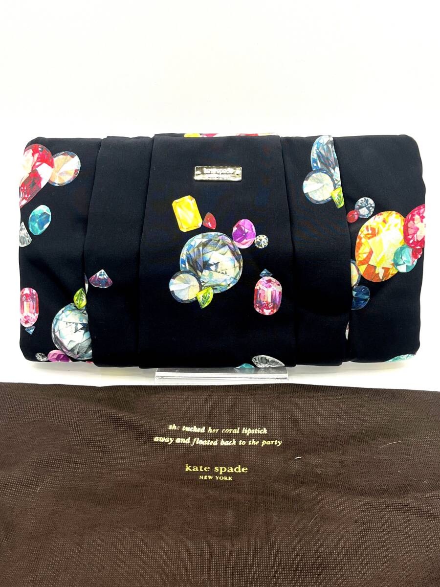 美品】Kate Spade ケイトスペード クラッチバック スイカ（美品
