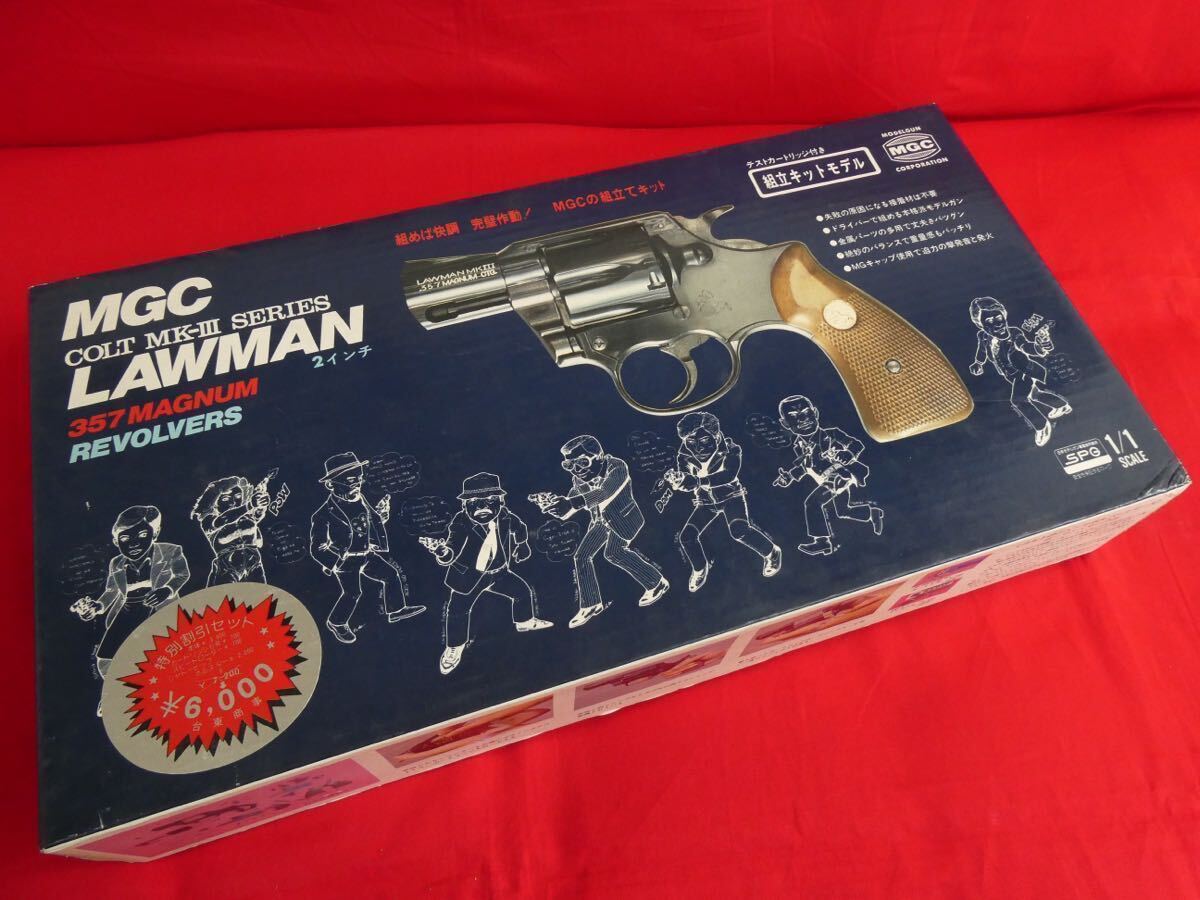 MGC COLT-MKⅢ SERIES LAWMAN 2インチ 組立キットモデル
