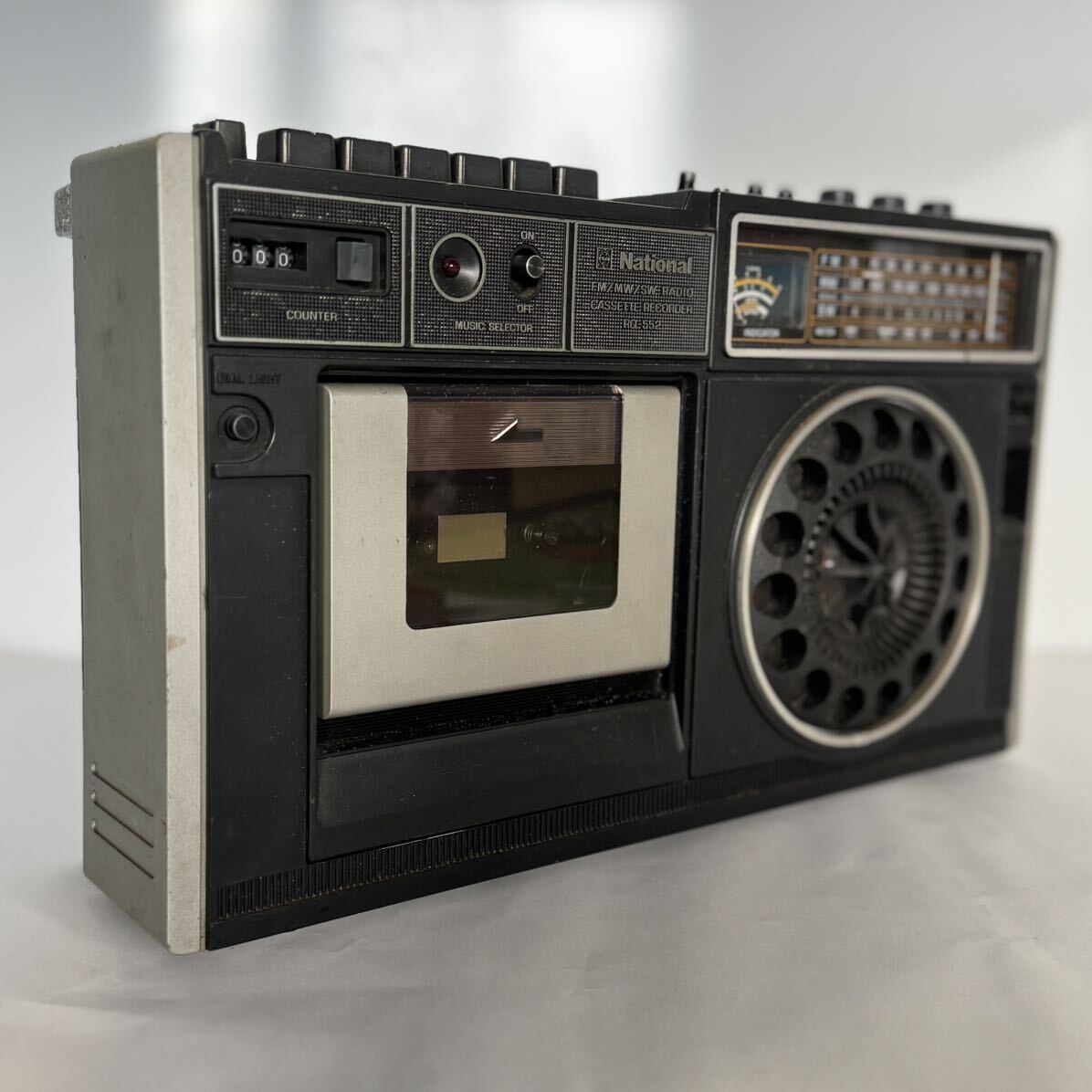 National／ラジカセ／RQ-552／メンテナンス済み／メンテセット付