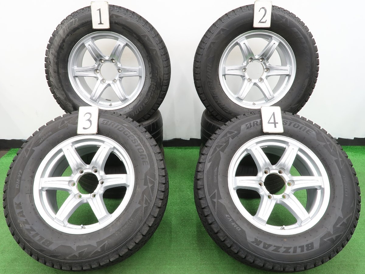 極美品】ジムニー シエラ スタッドレス 195/80R15 8部山 21年製