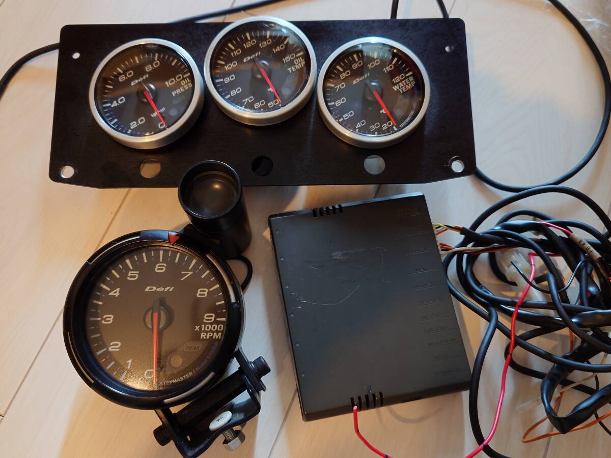 M6-109 Defi デフィ アドバンスBF 水温メーター 青 60ミリ リンク式 