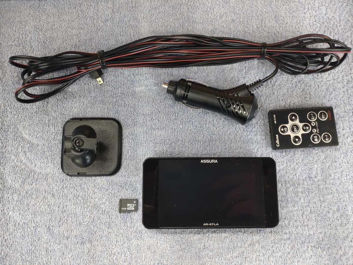 中古セルスターレーダー探知機AR-47LA
