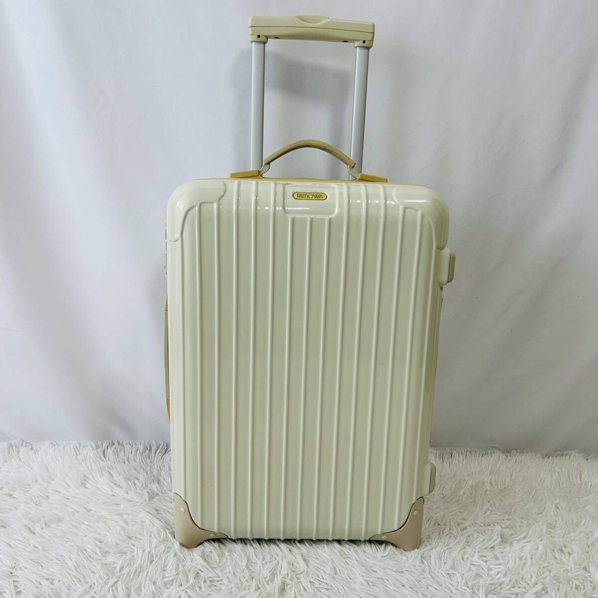 【未使用】 リモワ ユナイテッドアローズ スーツケース ４輪 エクリュ 29L ユナイテッドアローズ - リモワ（RIMOWA）中古 買取なら東京都世田谷区