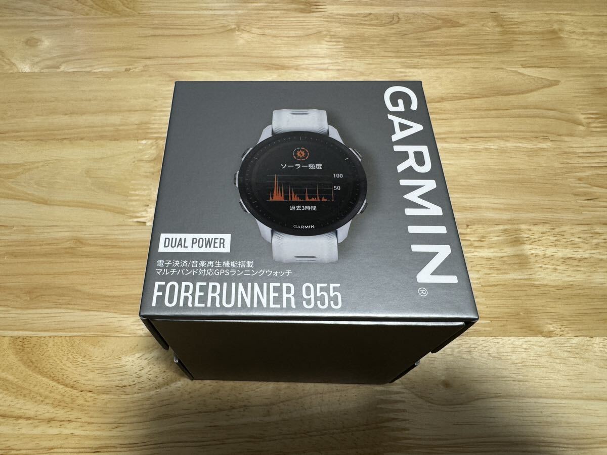 超美品】GARMIN FORERUNNER 255 MUSIC ホワイト 箱有（Garmin 