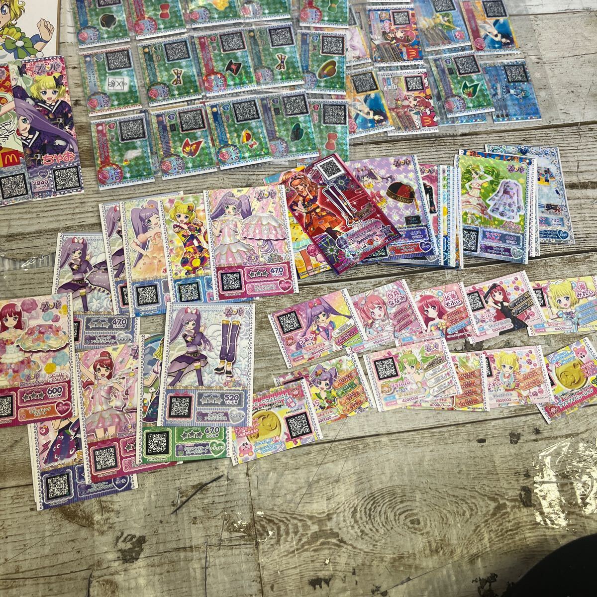 傷や汚れあり】Q864 プリパラ プリチケカードファイル プリチケ カード