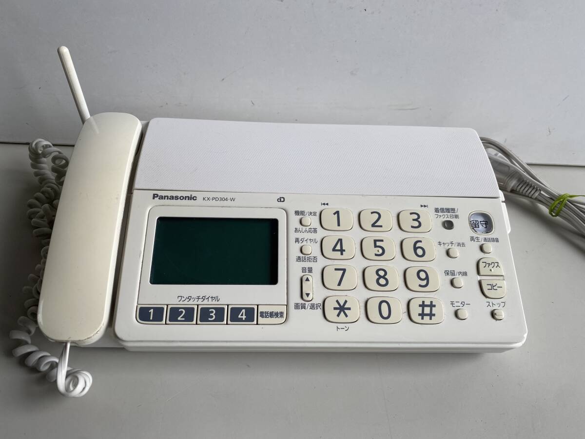 Panasonic◇FAX電話 Panasonic KX-PZ310DL-S おたっくす 子機無し