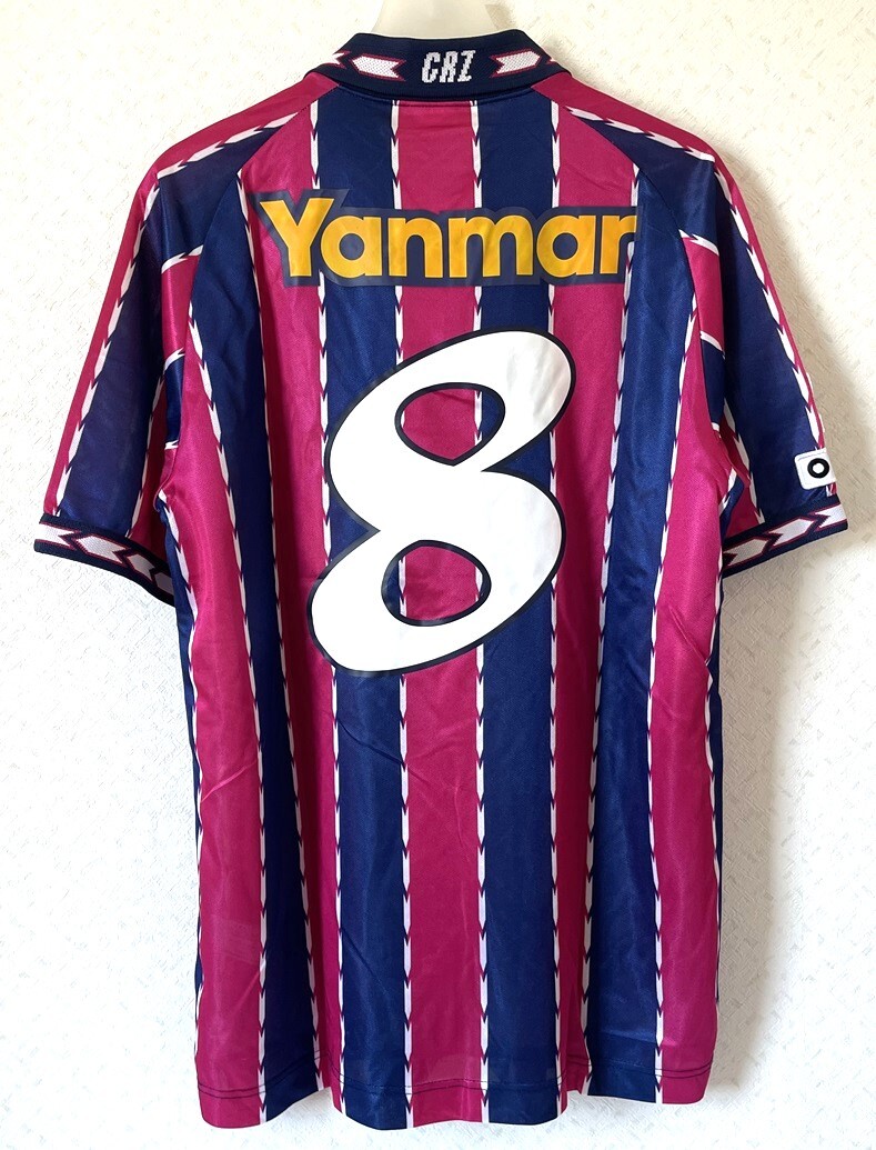 傷や汚れあり】セレッソ大阪 1997‐1998 HOME S/Sユニフォーム#8 森島