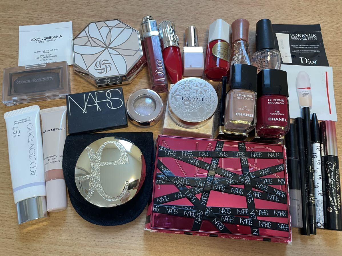 CHANEL・Diorコスメまとめ売 美品 CHANEL DIOR デパコス コスメまとめ売り 化粧品 コスメセット