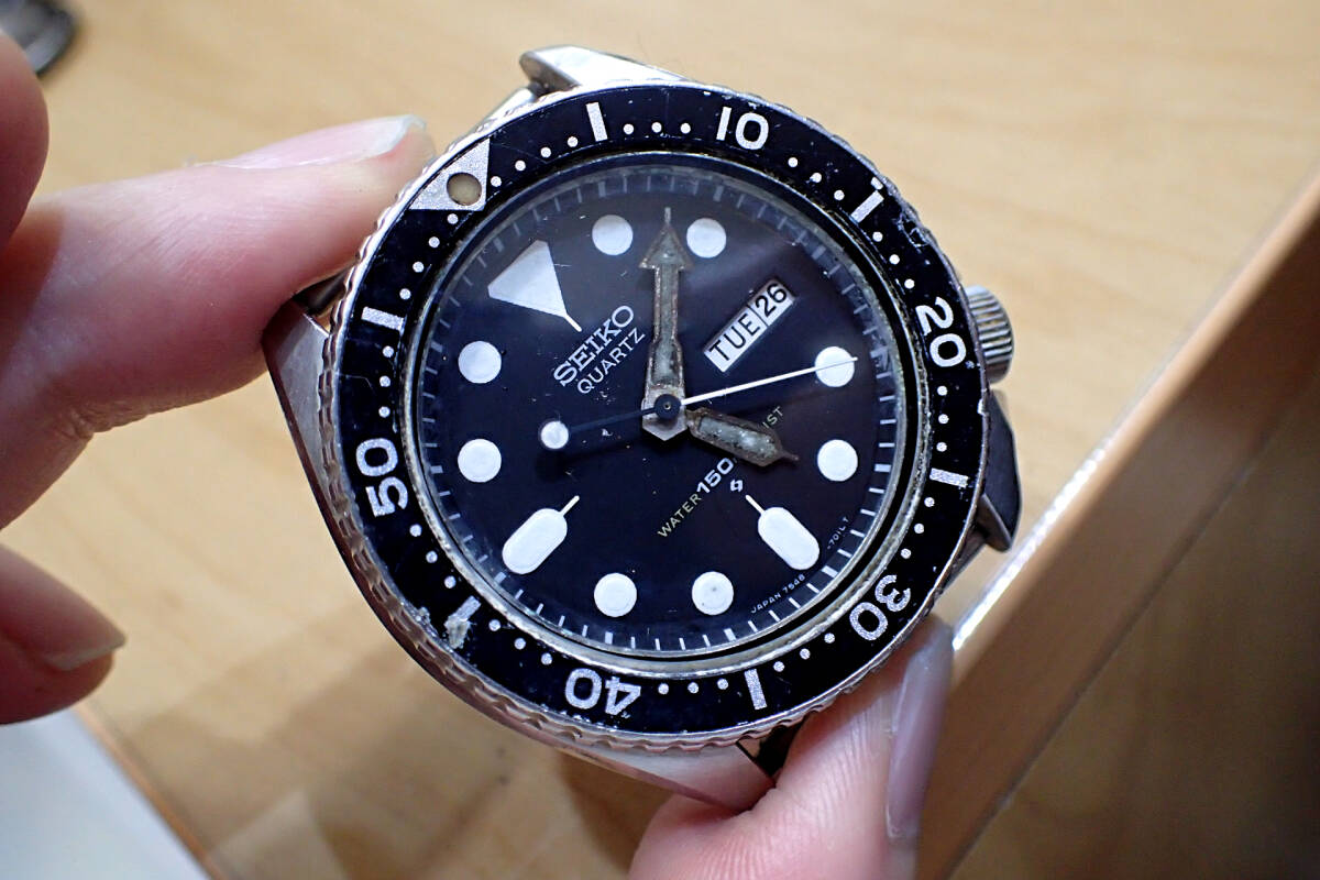最終価格 SEIKO セイコー ダイバー ビンテージ 時計 美品