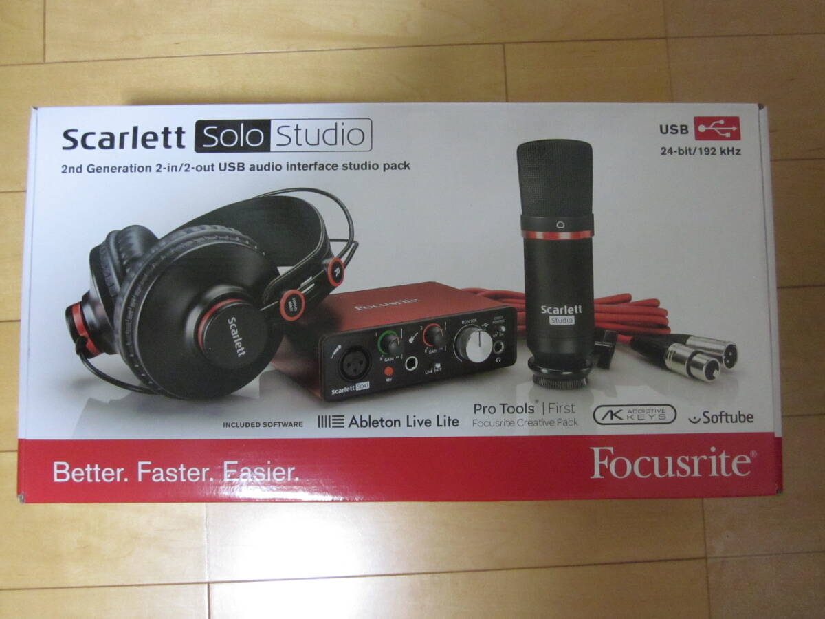 Focusrite Scarlett 18i20 1st gen【ジャンク】箱有