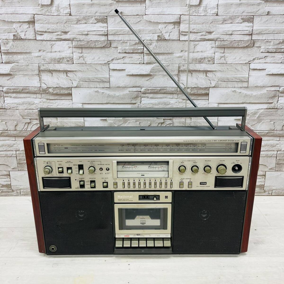 National RX-5700 ラジカセ 昭和レトロ ジャンク 激レア☆美品☆National☆RX-5700☆ナショナル☆ラジカセ☆昭和