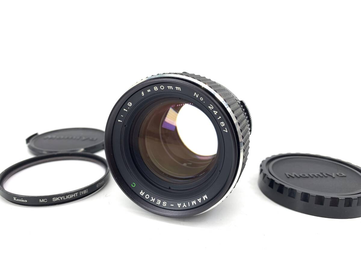 やや傷や汚れあり】良品 動作確認済 マミヤ Mamiya Sekor C 80mm F1.9 