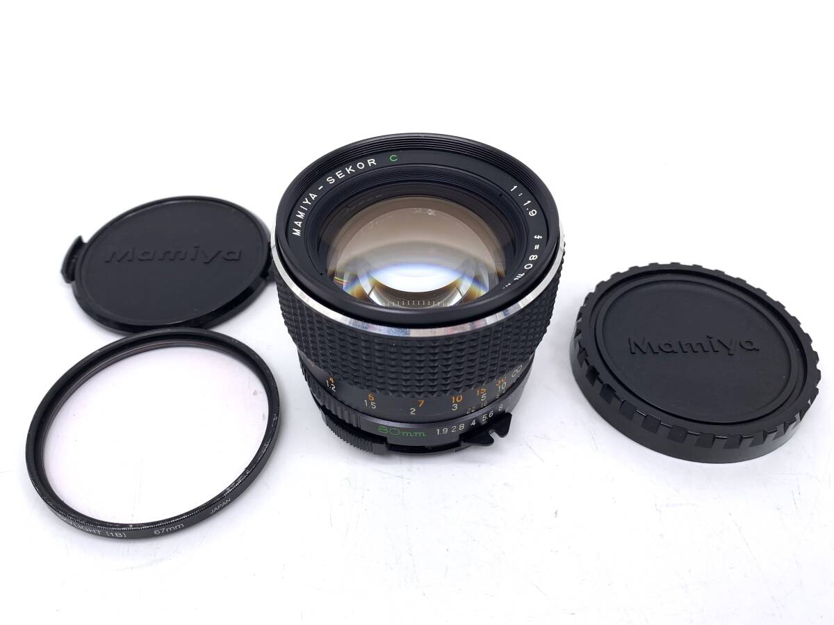 やや傷や汚れあり】良品 動作確認済 マミヤ Mamiya Sekor C 80mm F1.9 