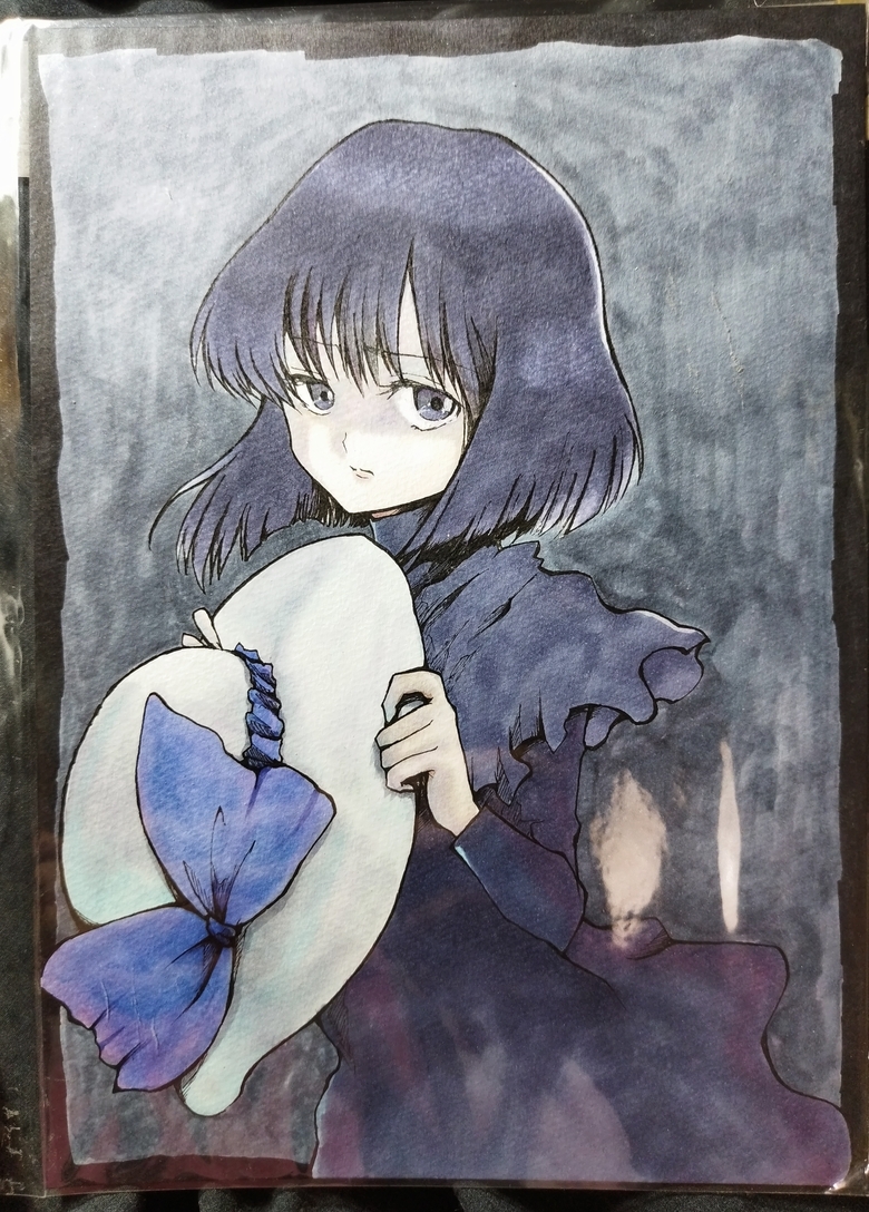 やや傷や汚れあり】121 同人手描きイラスト 土萠ほたる セーラー