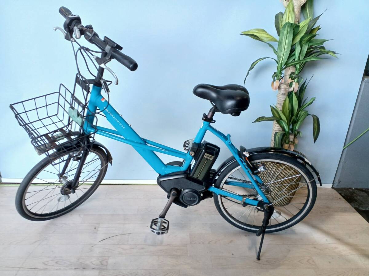 電動 三輪 自転車 ヤマハ PASワゴン ネイビー 美車 yamaha 自転車