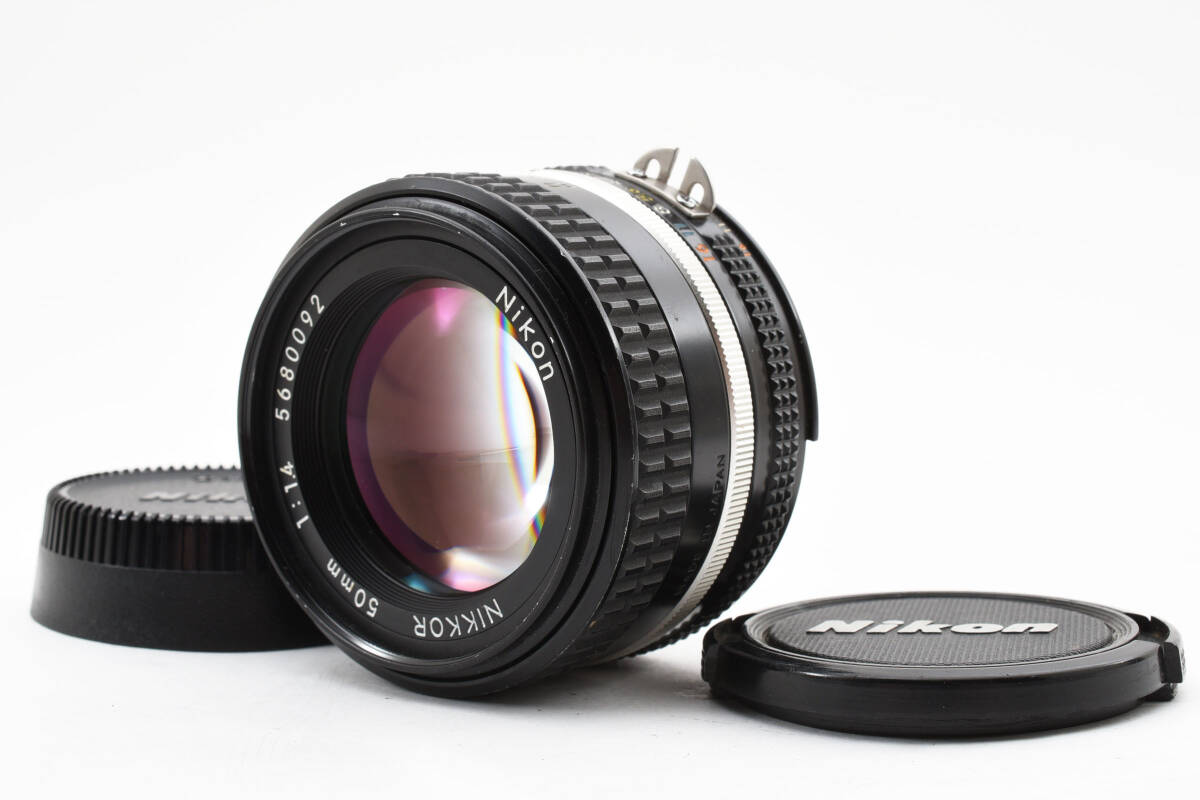 NIKON AI NIKKOR 50mm F/1.4 Standard Prime Mf Objectif Mij Testé Exce