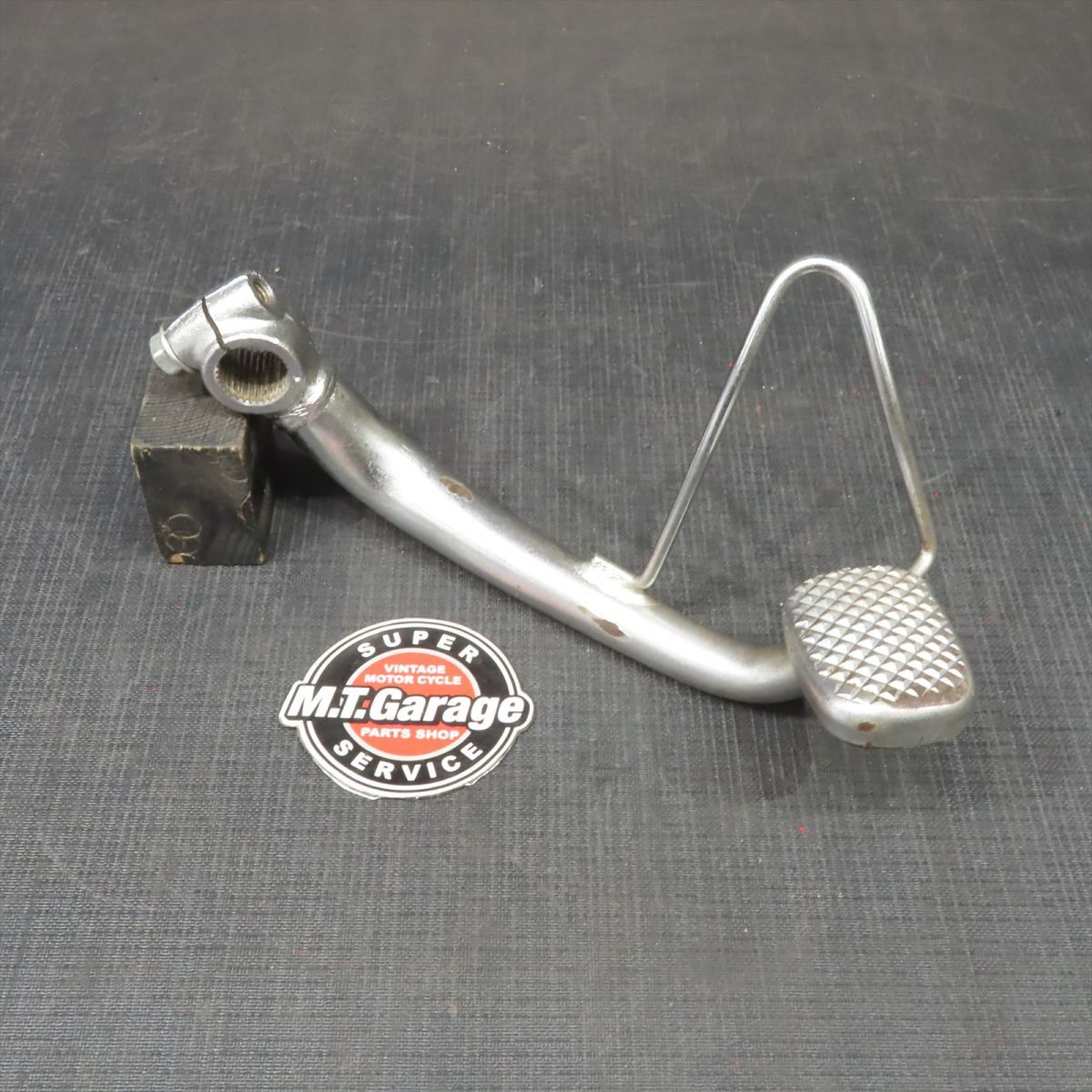 CB400NスーパーホークIIIリアブレーペダル 検索ホーク ホーク2 バフ 旧