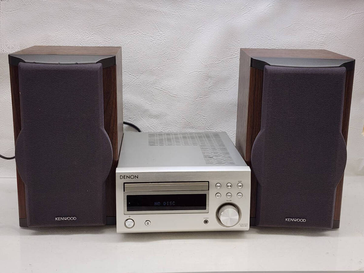 DENON ミニコンポ RCD-M38 ペアスピーカーSC-M37