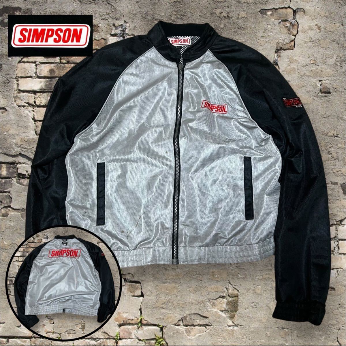 Simpson シンプソンバイクジャケット　M シンプソン バイクジャケット SIMSON バイク メッシュジャケットM