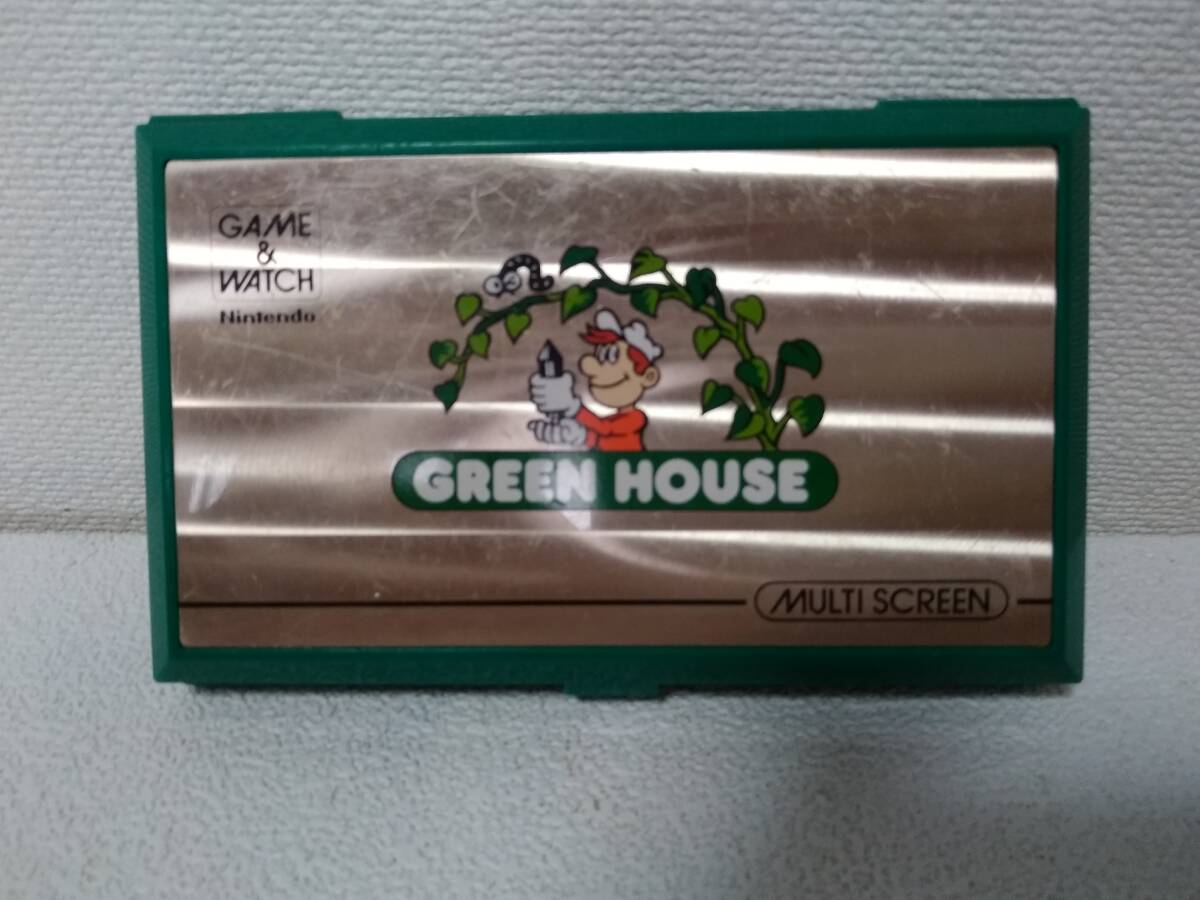 ゲーム＆ウオッチ マルチスクリーン　グリーンハウス 週刊電子ゲームレビュー「グリーンハウス」