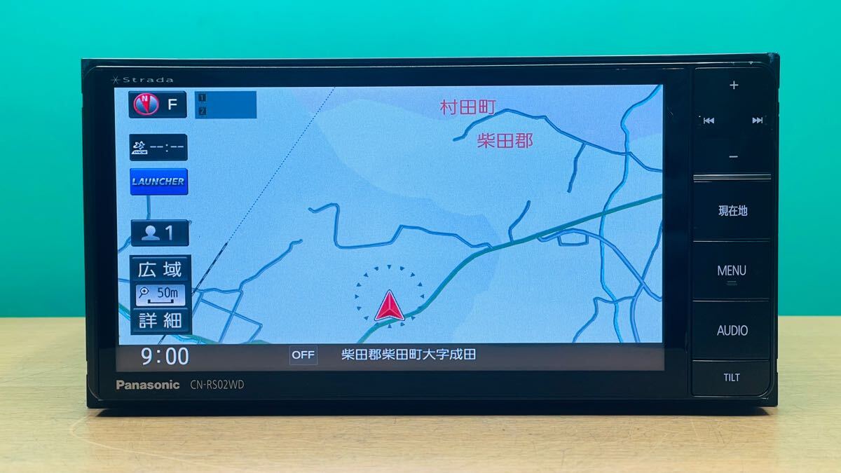 Panasonic ストラーダ　CN-RS02D 動作確認済み　地図2015年 Panasonic ストラーダ CN-RS02D 動作確認済み 地図2015年