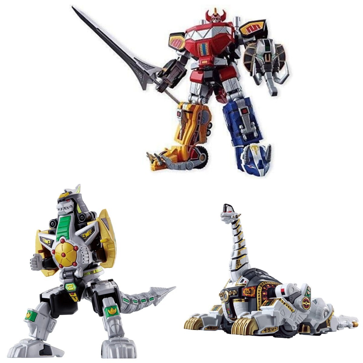 新品未開封 BANDAI バンダイ 超合金魂 GX-85 キングブラキオン 恐竜 