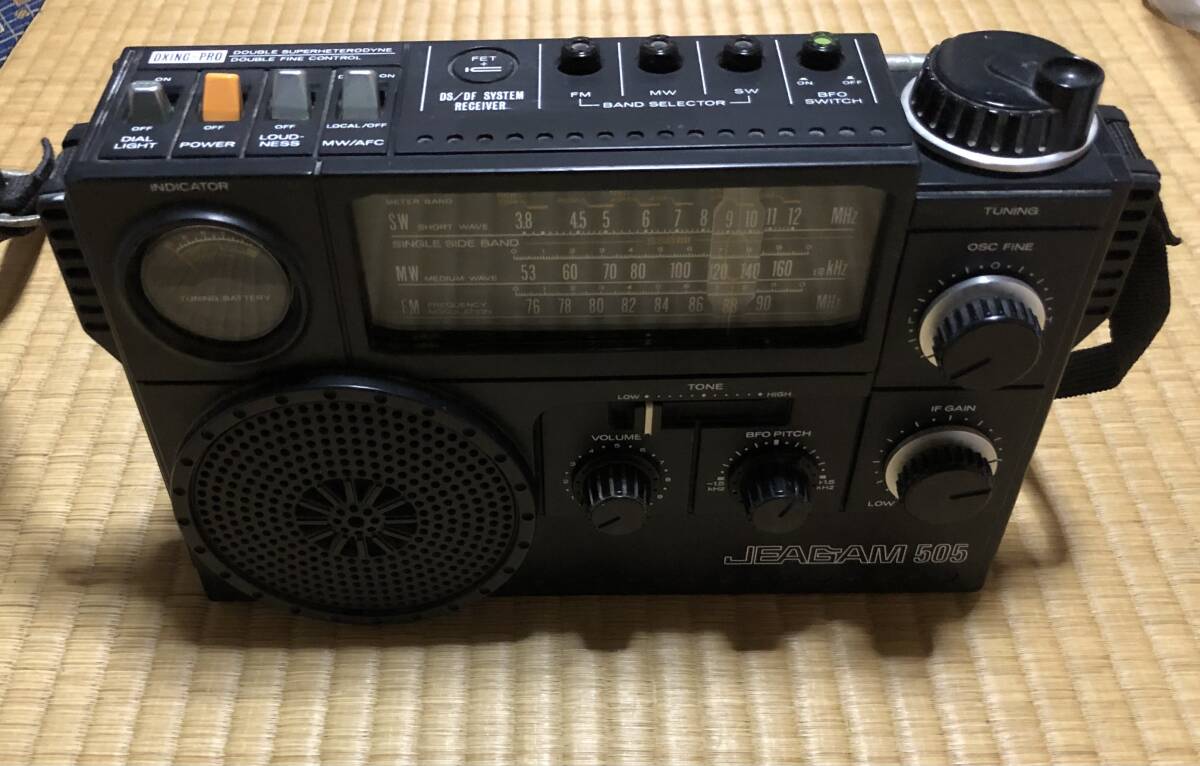 A / ONKYO オンキョー トランジスタラジオ レトロ ラジオ 6TH-103 中古 