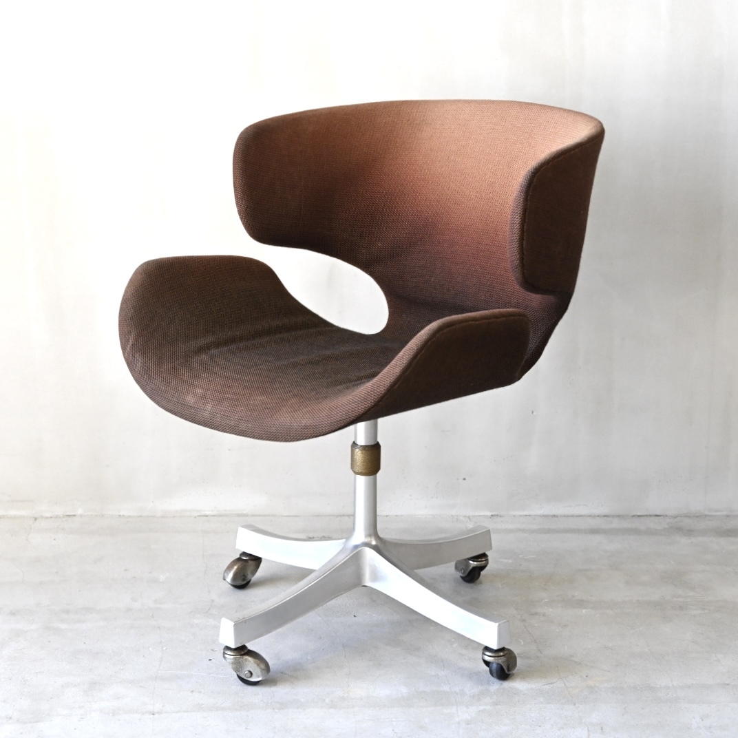 ビンテージ 天童木工/tendo カブトチェア キャスター付き 剣持勇