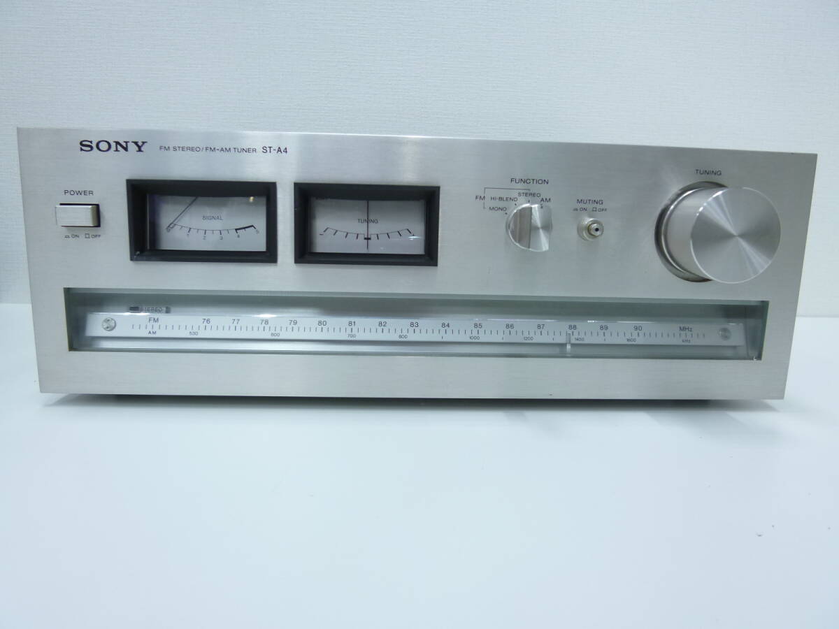 SONY ST-A4 FM STEREO FM-AM TUNER 品