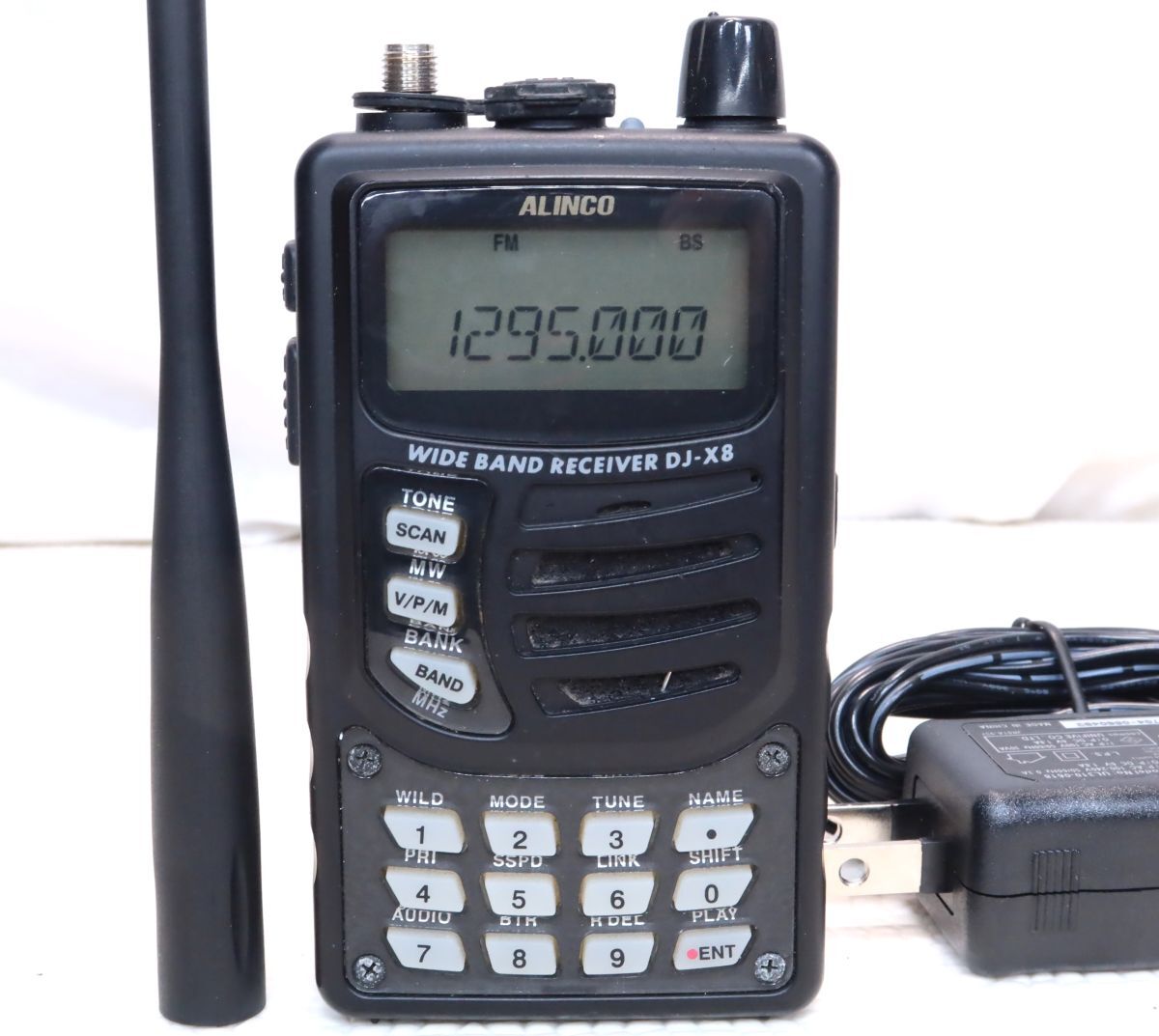 ALINCO DJ-X10 広帯域受信機 中古動作確認品 ALINCO DJ-X10 広帯域受信機 中古動作確認品（ワールド
