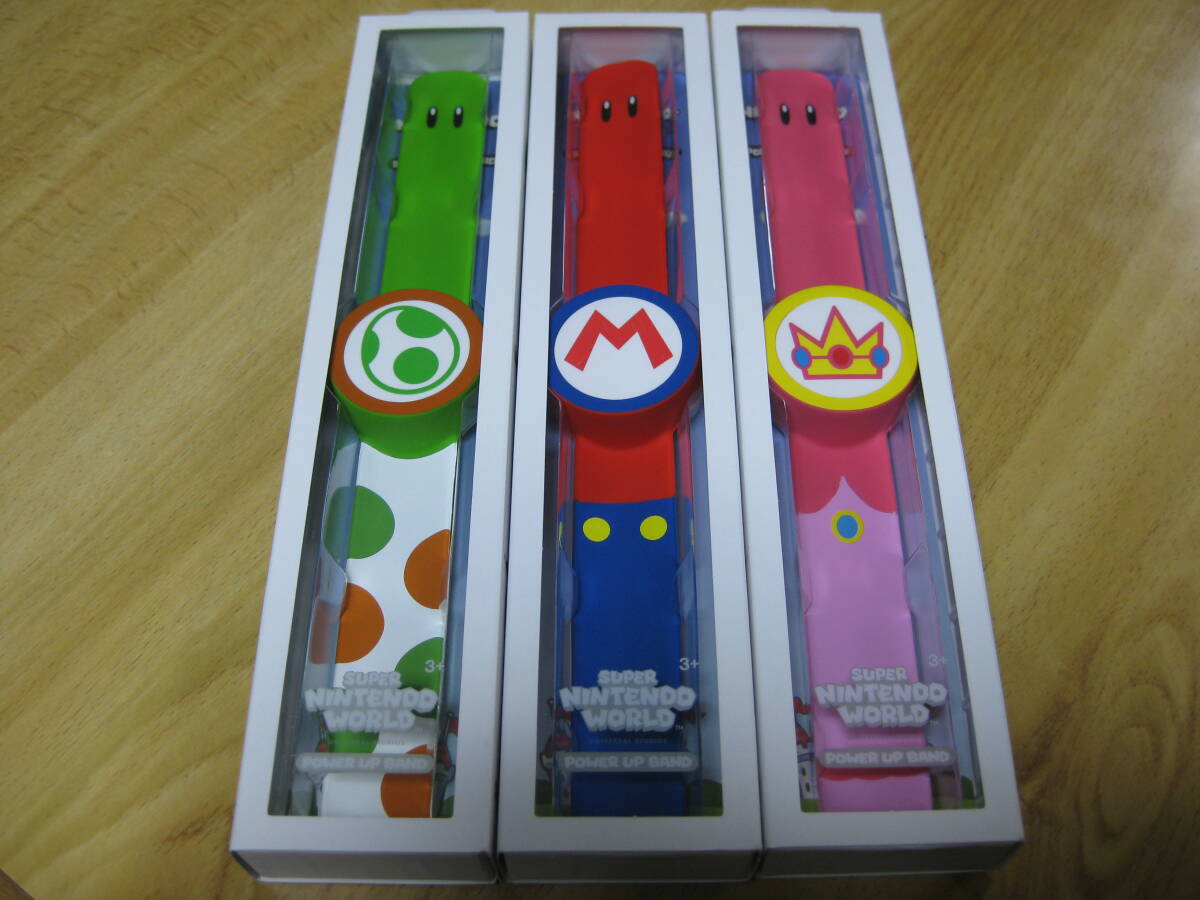 美品】ユニバーサルスタジオ パワーアップバンド 3本 USJ スーパー
