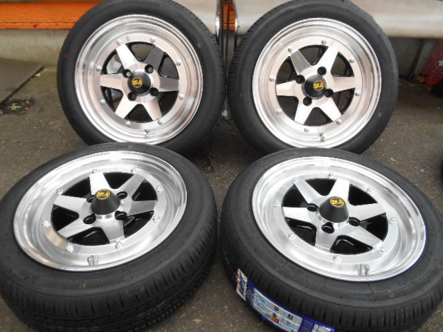 新品】新商品 ロンシャンXR-4 6J-15 ＋38 100/4H 海外製165/50R15
