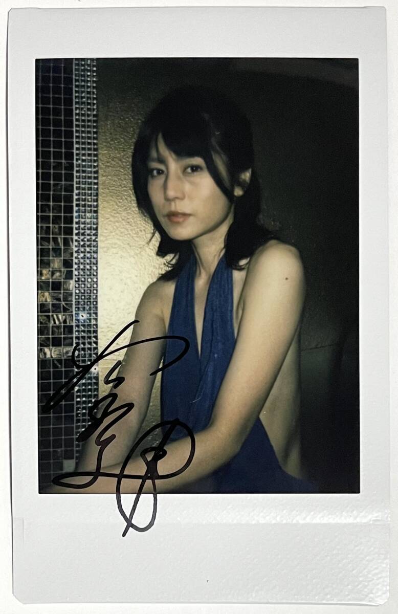 未使用】芳野友美 現場生チェキ 直筆サイン入り 「 Secret Fragrance 