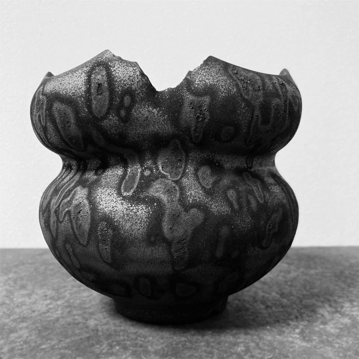 細川政己 植木鉢 raw life factory invisibleink 細川政己 y鉢 霞鉢 rawlifefactory invisible ink