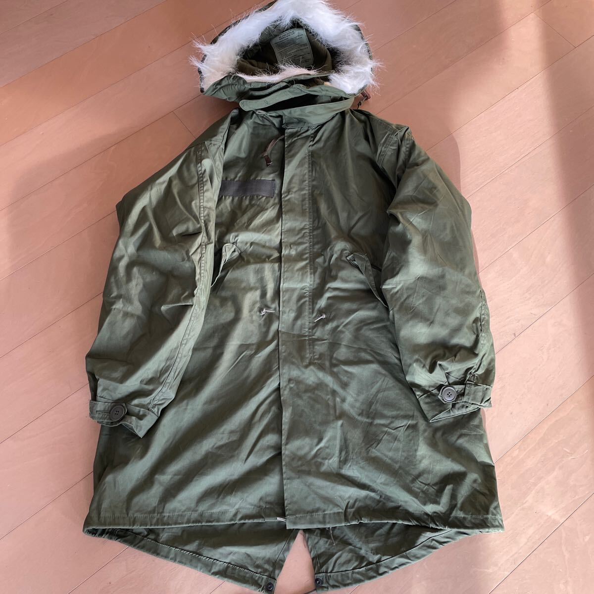 希少70's VINTAGE US ARMY M-65 モッズコート初期アルミ