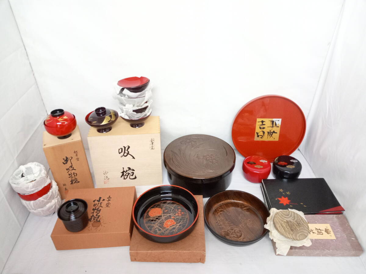 越前塗吸物椀一美作（5セット）